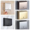 thumbnail image 3 of Bathroom Tissue Paper Towel Dispenser Napkins Container, C Fold Paper Towel Dispenser Stainless Steel, 3 of 5