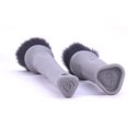 thumbnail image 3 of Detail Factory - TriGrip Ultra-Soft Detailing Brush Set - Comfortable Grip and Scratch-Free Cleaning for Exterior, Interior Panels, Emblems, Badges, Gauge Cluster, Infotainment Screen, Grey, 3 of 8