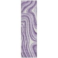 thumbnail image 2 of Addison Rugs Chantille Indoor/Outdoor Transitional Swirls Lavender Washable Runner Rug, 2'3" x 7'6", 2 of 6