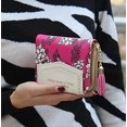 thumbnail image 4 of Short Purse Lace Tassel Pendant Wallet Purse Pink Red, 4 of 5