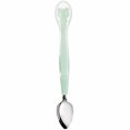 thumbnail image 1 of EeaseMX 1 cuchara de doble punta para niños, herramientas de alimentación para bebés, cuchara de silicona para alimentación de bebés., 1 of 7