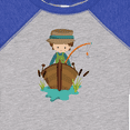thumbnail image 4 of Inktastic Fishing Boy, Brown Hair, Fisherman, Fishing Rod Boys Baby Bodysuit, 4 of 5