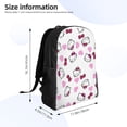 thumbnail image 4 of Hello Kitty Backpack, Travel Laptop Backpack, Water Resistant College School Computer Bag, Durable Daypack, Fit 16 Inch Notebook, 4 of 8