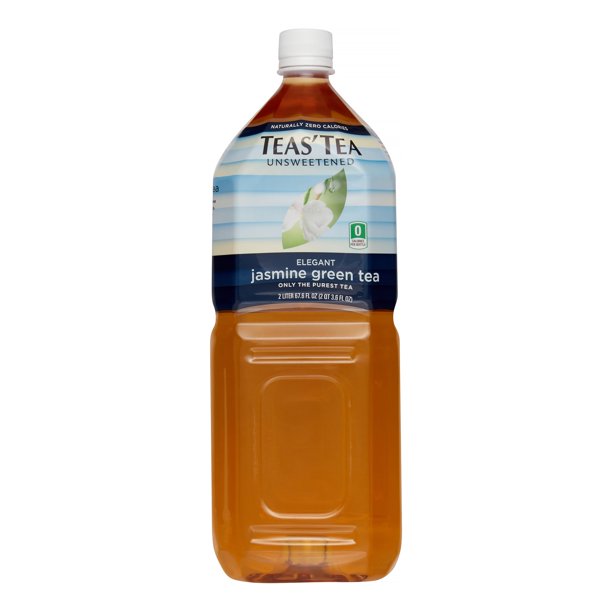 Teas' Tea Unsweetened Green Tea, Jasmine, 33.8 Fl Oz - Walmart.com ...