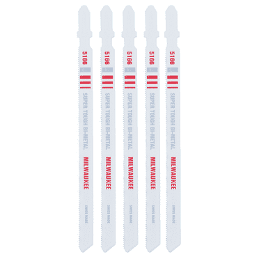 Milwaukee Tool 5-1/4" 24 TPI Bi-Metal Jig Saw Blade (5 PK)