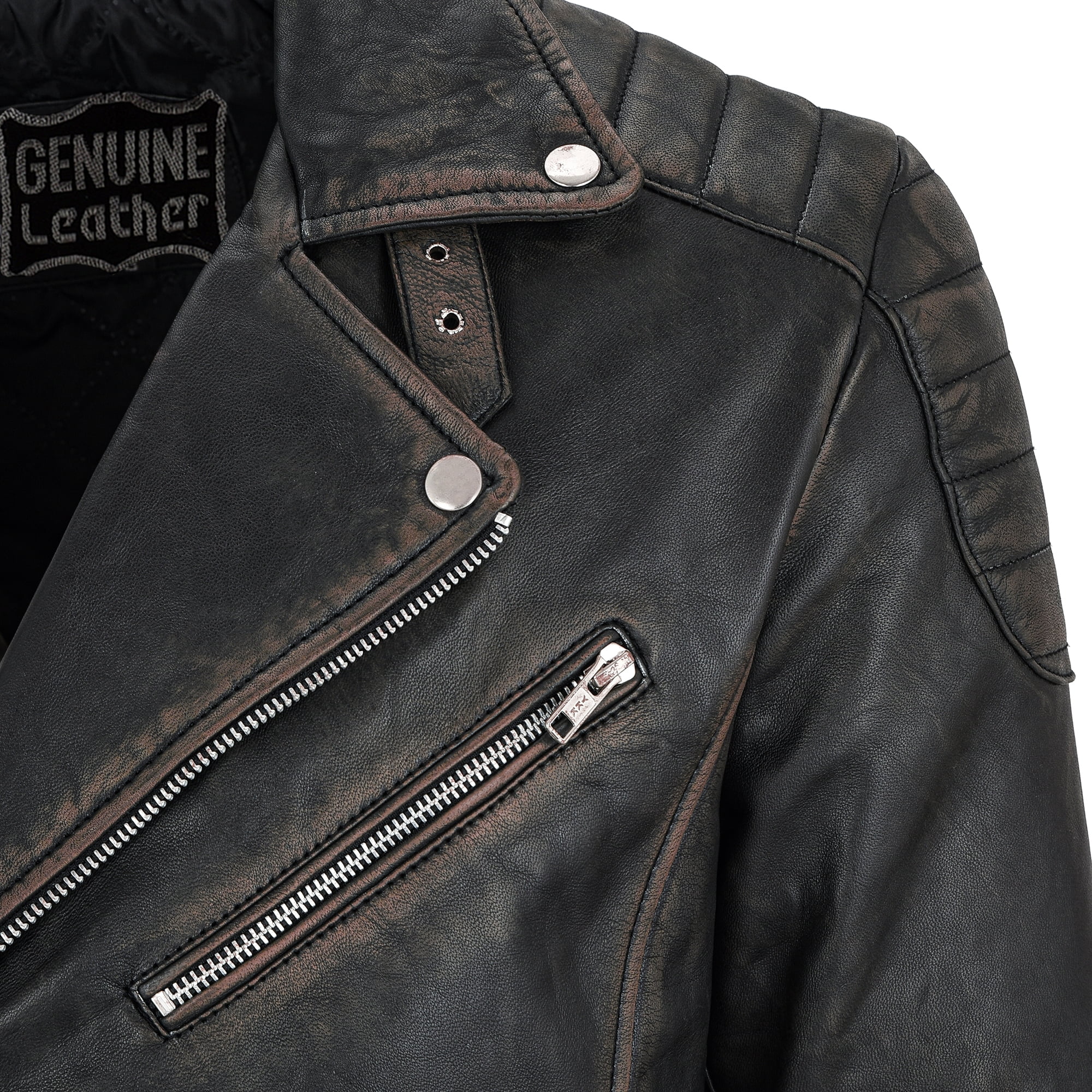 Skylinewears Leather Jacket Men Autumn Winter Solid Leather Jacket Warm Coat Jacket Long Sleeve Zipper Pocket Fashion Coat