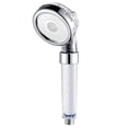 thumbnail image 2 of Anti-scale filter for shower head, suitable for hard water, 3 modes, low pressure water air boost, universal rain shower head, 3 replaceable filters, 2 of 2