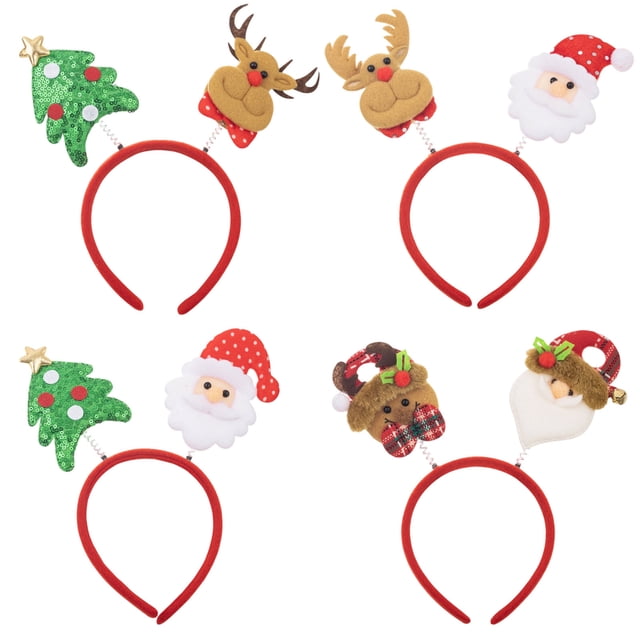 Event & Party Headband for Family Portable Celebration Style Accessory for Home Entertaining and Gatherings 4PCS