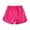 Hot Pink, variant on Eltusu Girls Athletic Shorts, Elastic Waistband Outdoor Loose Fit Casual Summer Shorts Purple Size 5-15 T
