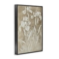 thumbnail image 2 of Stupell Industries Traditional Neutral Iris Botanical Study Black Framed Giclee Art, 12 x 18, by Petals Prints Design, 2 of 8