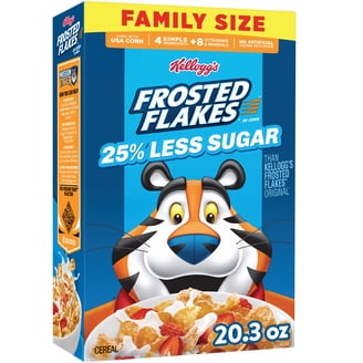 Kellogg's Frosted Flakes Nutrition, Original Cold Breakfast Cereal