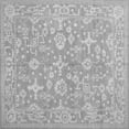 thumbnail image 1 of Ahgly Company Indoor Square Oriental Gray Traditional Area Rugs, 8' Square, 1 of 1
