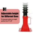 thumbnail image 4 of Pinypikaka 2 Pack Heavy-Duty Car Jack Stand, 11"-18" Adjustable Pin Type Jack Stand, 12Ton / 26400 lbs Load Capacity, for Welding, Automotive, Construction Projects, 4 of 7