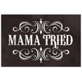 thumbnail image 1 of Mama Tried Retro Country Music Cool Wall Art Print Poster 12x18, 1 of 4