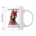 thumbnail image 3 of Hbdhejl Funny Coffee Cat Mug Is The Coffee Backwards 11 Oz Cute Mug Very Funny Cat Print Mug A, 3 of 6