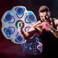 thumbnail image 4 of kkbbma under $5 Music Boxing Machine, Smart Bluetooth Music Boxing Wall Mounted Trainer, Upgraded Intelligent Rechargeable Punching Machine, Dynamic Light Effects Pressure Sensor Boxing Trainer, 4 of 5
