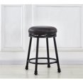 thumbnail image 2 of Steve Silver Claire Tabouret de Comptoir Pivotant Noir, 2 of 5