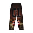 thumbnail image 5 of Men's Dukes Orange Car Haz-zard Pajama Pants Lounge Sleepwear PJ Bottoms with Drawstring Pockets, 5 of 8