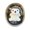 K Black, variant on Plush Cat Stuffed Animal, Soft Fluffy Cozy with Woven Sleep Basket Nest, 1 Pack Cute White Kitten Plush Figurine Set 9.8 inch, Perfect Desktop Decor Birthday Holiday Gift for Toddlers Kids Boys Girls