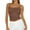 #017 Light Brown-A2, variant on Tianiyouqing Comfy Tank Tops for Women 2025 Party Cami Shirts Summer Undershirts Sleeveless Adjustable Spaghetti Strap Racerback Double Lined Layered Square Neck Basic Light Brown S
