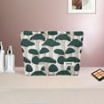 thumbnail image 5 of Unique Bargains 1 Pc Mushroom Pattern Drawstring Makeup Bag for Vacation Travel Polyester green, 5 of 6