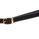 thumbnail image 4 of Cinturón de cuero para bolso bandolera Hebil negra + dorada Sunnimix correas de bolso ajustables, 4 of 6