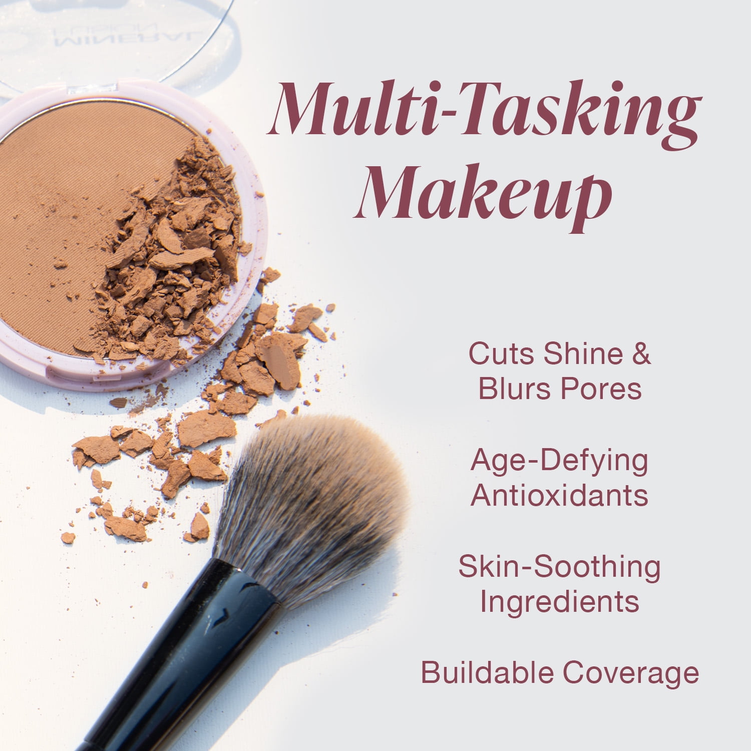 Mineral Fusion Pressed Powder Foundation Olive 3