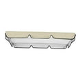 thumbnail image 5 of Swing Canopy Replacement Top Cover Awning Cover Rainproof 3 Seater Sizes Sunshade Easy to Install Swing Top Cover Swing Cover for Outdoor Beige, 5 of 8