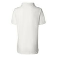 thumbnail image 3 of FeatherLite Women's Silky Smooth Piqué Sport Shirt 5500 White XL, 3 of 5