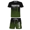 thumbnail image 1 of Promotion!Rong Yun Adult Breathable Short Sleeved Shorts With Ink Wash Style Loose Fitting Pullover Two-piece SetPromotion!, 1 of 3