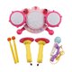 thumbnail image 4 of Muslady Kids Drum Set Toy Tambor electrónico con ritmo ligero, 4 of 8
