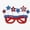 D, variant on 4th of July Glasses Party Decor, Glitter Party Sunglasses Frames Novelty Costume Eyeglasses Photo Props for Adults, Independence Day Decorations Fun Holiday Party Favors, Memorial Day