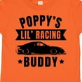 thumbnail image 4 of Inktastic Poppy's Lil' Racing Buddy with Car Silhouette Boys or Girls Toddler T-Shirt, 4 of 5