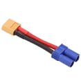 thumbnail image 1 of XT60 to EC5 Cable, Corrosion Resistant High Safety Male To Female XT60 to EC5 12AWG Cable  For Car For Aircraft For RC, 1 of 8