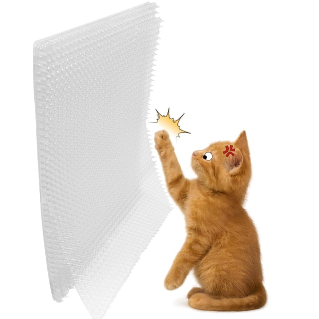 Tapete disuasorio para gatos KOKMEYA 33 x 41 cm, púas de 1,3 cm, paquete de 24