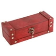 thumbnail image 2 of Caja de Almacenamiento de Madera, Pequeño Joyero Antigüedad, 2 of 7