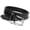 Black, variant on Maikun Men's Belts Black Vintage Crazy Horse Leather Belt Removable Buckle Adjustable Length