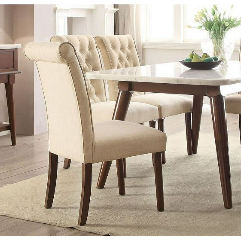 Cream marble discount table and chairs