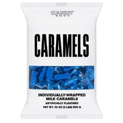Candy Envy Navy Blue Individually Wrapped Caramels - 2 Pound Bag
