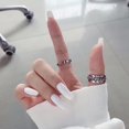 thumbnail image 1 of [Pegamento Adhesivo Gratis] A301-A325 24Pcs Uñas Postizas Con Moda Arte De Para Niños De Belleza COD Gao Jiahui unisex, 1 of 2