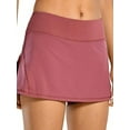 thumbnail image 3 of Qiylii Women's Sport Shorts,Solid Color Mid Waist Pleated Skirt Clothes, 3 of 5