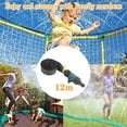 thumbnail image 1 of LSLJS Jouet d'Eau d'Été pour Enfants Arroseur Trampoline 12M, Torchon, 1 of 1
