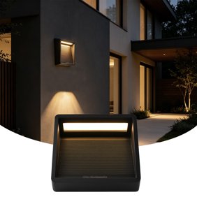 Solar Motion Sensor Outdoor Lights, Super Bright Solar Lights Outdoor Waterproof, Security Wall Light for Outside Walking Dog Fence Backyard Deck Garden Door Garage