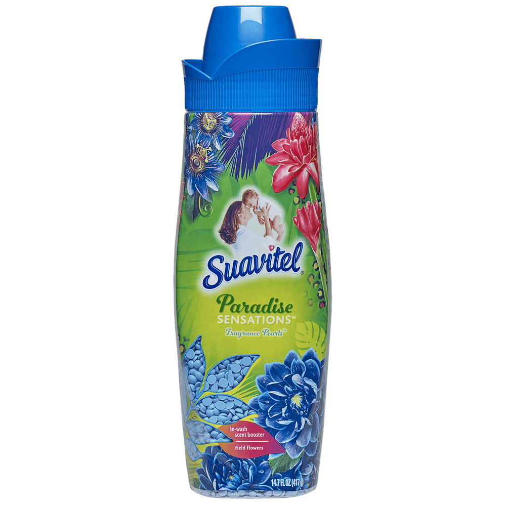 Suavitel Laundry Fragrance Pearls Scent Booster, Field Flowers 14.7