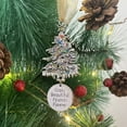 thumbnail image 7 of Chanana Forever Crazy Beautiful Friend Friendship Christmas Hanging Ornaments – Elegant Alloy Christmas Window Decor with Chain, Includes Round Plaque & Tree Design For Best Friend, 7 of 7