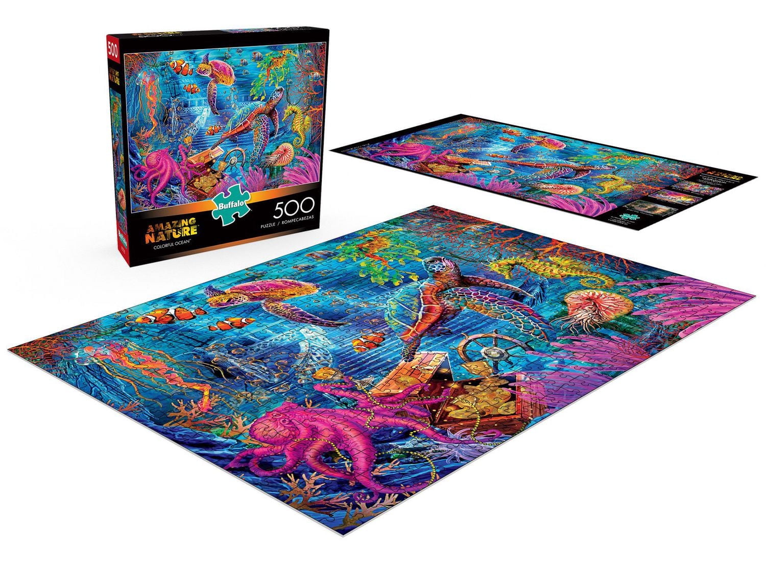 Buffalo Games - Le puzzle Amazing Nature - Colorful Ocean - en 500 pièces