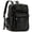Black, variant on Eurhowing PU Leather Backpack for Men Women, 24L Waterproof Laptop Backpack, Business Travel Bag, Black