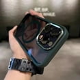 thumbnail image 1 of Luxury Magnetic Metal Lens Bumper Protection Case For iPhone 15 14 13 12 11 Pro Max Plus Wireless Charge Hard Back Clear Cover, 1 of 6