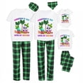 thumbnail image 1 of Pijamas familiares navideños a juego, conjuntos de pijamas blancos con My Gnomies, en julio, 1 of 3
