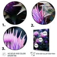 thumbnail image 3 of Designart "Majestic Purple Thistle I" Floral & Botanical Floater Framed Canvas Print, 3 of 7